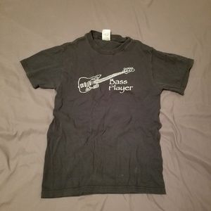 Men's Bass Player T-shirt Small